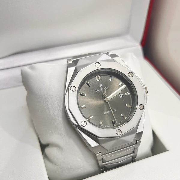 Hublot Classic Fusion Silver with Gray Dial