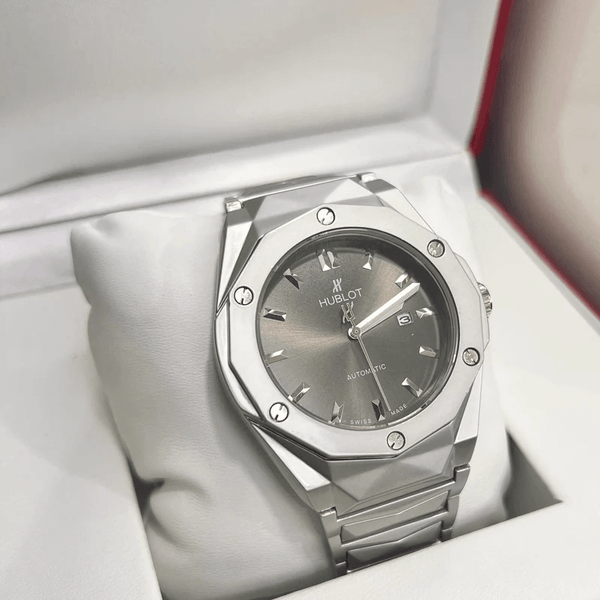 Hublot Classic Fusion Silver with Gray Dial